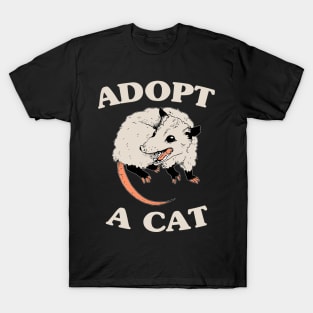 Adopt A Cat - Opossum T-Shirt